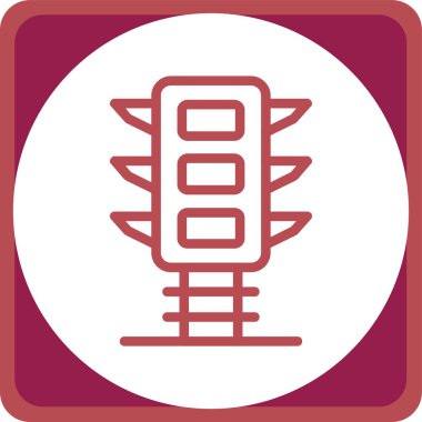 Modern b 'nin vektör illüstrasyonu eksik simgesi