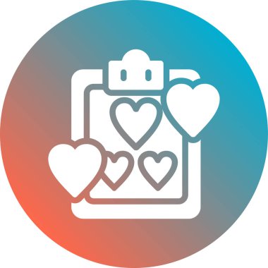 Vektör Sevgililer Günü simgesi