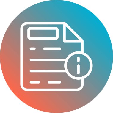 Vektör Dosyası düz simgesi