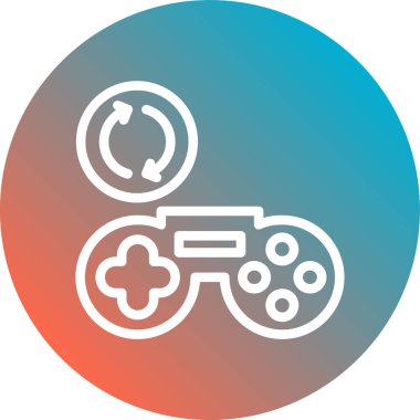 Web ve görüntü simgesi için vektör illüstrasyonu