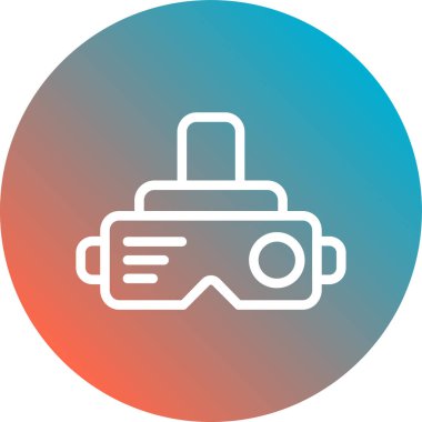 Modern simgenin vektör illüstrasyonu