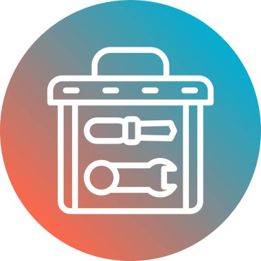 çanta vektör simgesi modern illüstrasyon