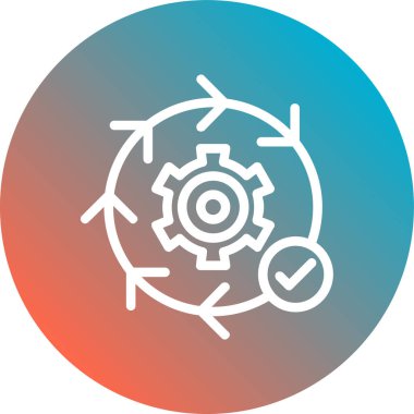 Simge vektör illüstrasyonu ayarlanıyor