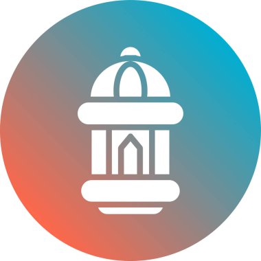 Cami simgesi vektör illüstrasyonu