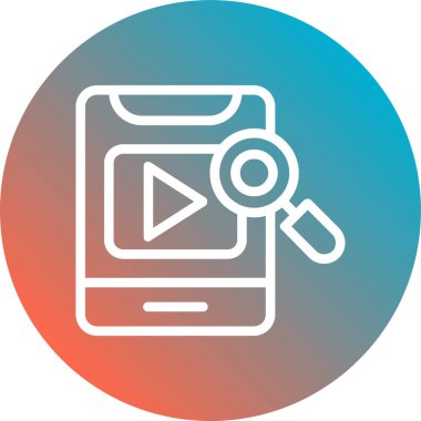 Vektör müzik simgesi illüstrasyonu