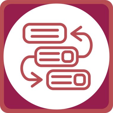 seo modern simgesinin vektör illüstrasyonu