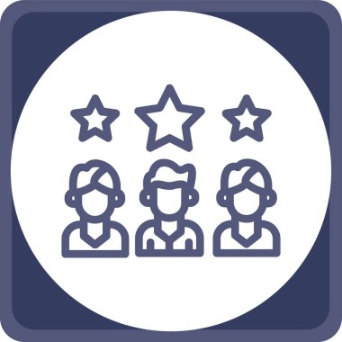 İş adamı ikonu. vektör illüstrasyonu