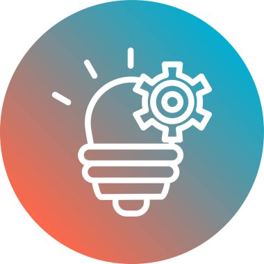 Vektör Ampul Simgesi illüstrasyonu