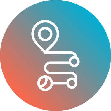 Bir simgenin vektör illüstrasyonu