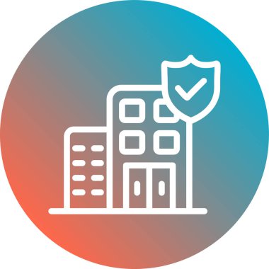 Yapı simgesinin vektör illüstrasyonu