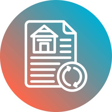 belge düz yuvarlanmış vektör simgesi