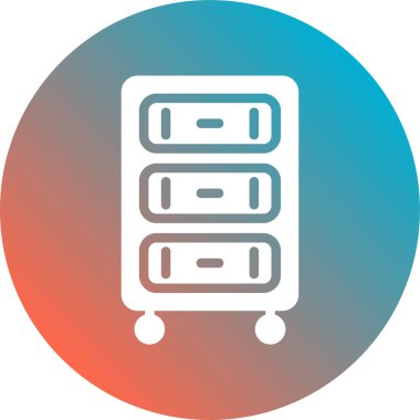 Eşsiz Vektör Kabartma Simgesi