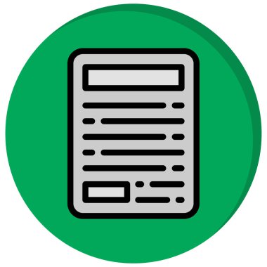 Kitap. Web simgesi basit bir illüstrasyon. kitap simgesi