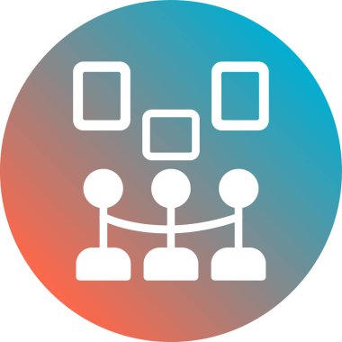 seo modern simgesinin vektör illüstrasyonu