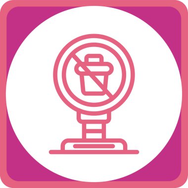 Modern b 'nin vektör illüstrasyonunda ateşten yoksun simge