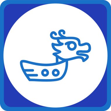 Tekne. Web simgesi basit illüstrasyon