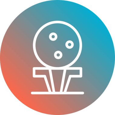 Modern simgenin vektör illüstrasyonu