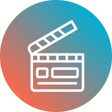 Film simge vektör çizim