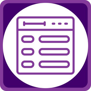 seo modern simgesinin vektör illüstrasyonu