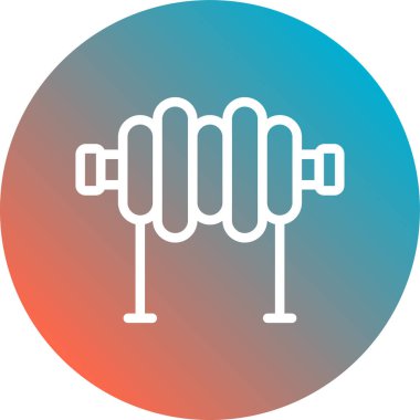 Modern b 'nin vektör illüstrasyonu eksik simgesi