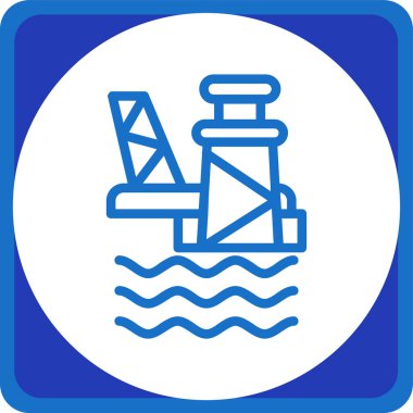 yağ ikonu vektör illüstrasyonu