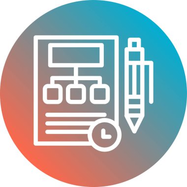 Kolayca değiştirebilen veya düzenleyebilen kalem vektör simgesi