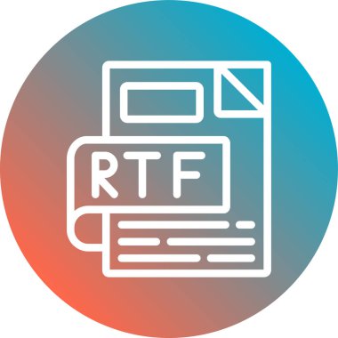 Kişisel ve ticari satır simgesi için eşsiz biçim