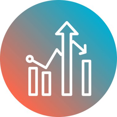 vektör pasta çizelgesi simgesi