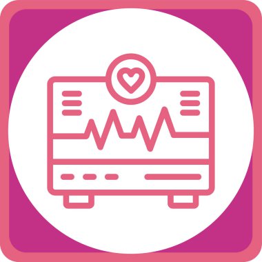 tıbbi simge modern, vektör illüstrasyonu