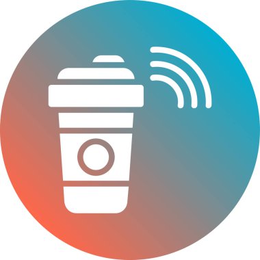 kahve fincanı ikonu vektör illüstrasyonu