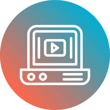 Çalma simgesinin vektör illüstrasyonu