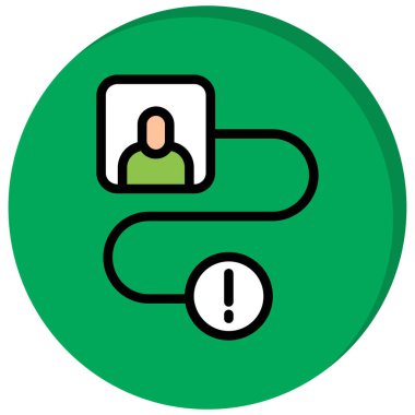 Hesap kullanıcı hesap simgesi - taslak biçimi