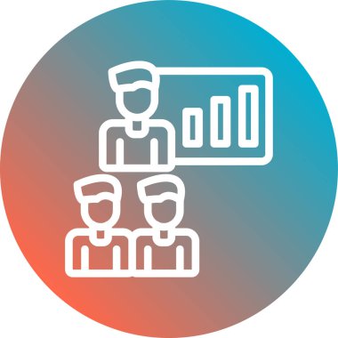 seo modern simgesinin vektör illüstrasyonu