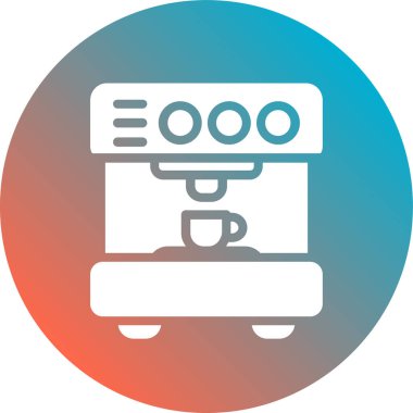 Yazıcı simgesi vektör illüstrasyonu