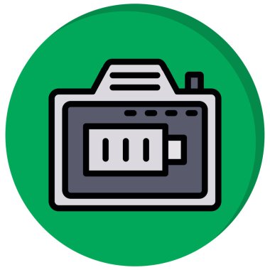 pil vektör illüstrasyonu