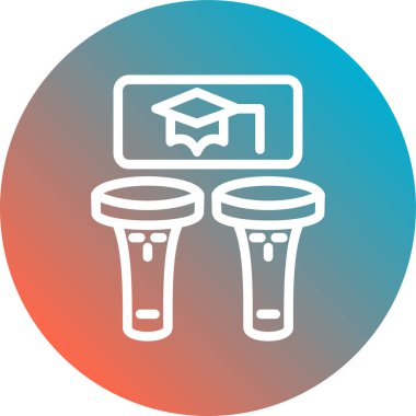 seo modern simgesinin vektör illüstrasyonu