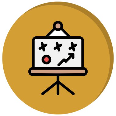 iş grafiği vektör simgesi