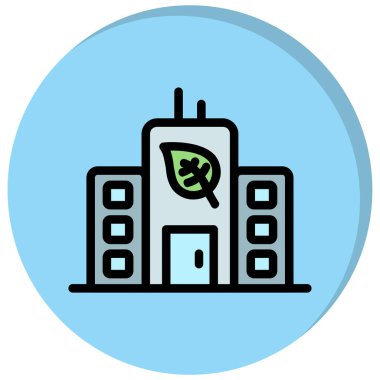 Yapı simgesinin vektör illüstrasyonu