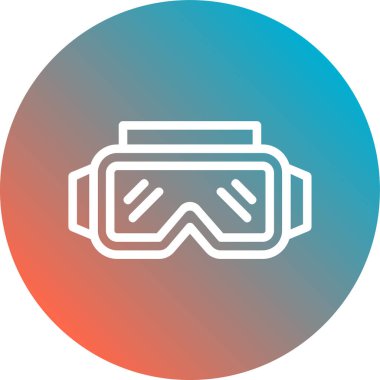 Modern uzun gölgenin vektör simgesi