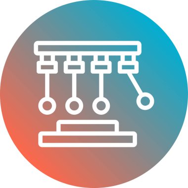 Seo simgesinin vektör illüstrasyonu