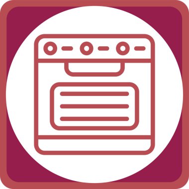 Modern simgenin vektör illüstrasyonu