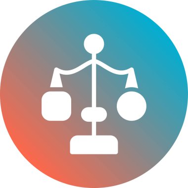 Adaletin vektör çizimi