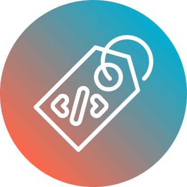 Bir çantanın vektör illüstrasyonu