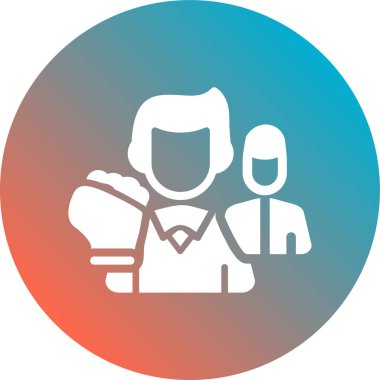 İş adamının vektör illüstrasyonu