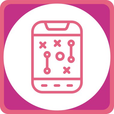 Cep telefonu. Basit resimleme