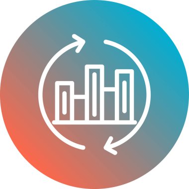 Grafik simge vektör çizim