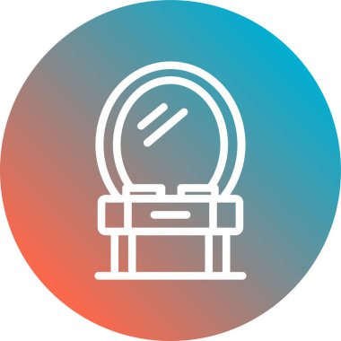 ampul simgesi vektör illüstrasyonu