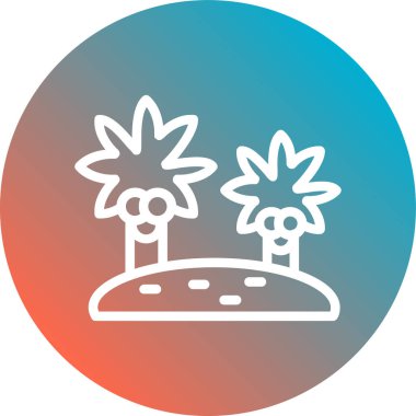 Kaktüs simgesinin vektör illüstrasyonu