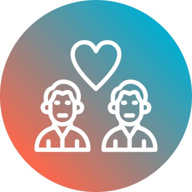 İnsan simgesinin vektör illüstrasyonu