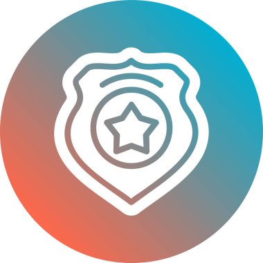 kalkan simgesi, vektör illüstrasyonu